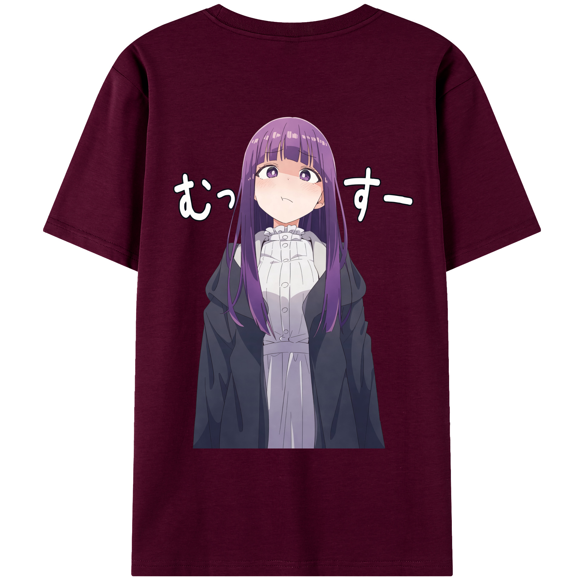 （画像用） 葬送のフリーレン Frieren レディース半袖Tシャツ(バックプリント)